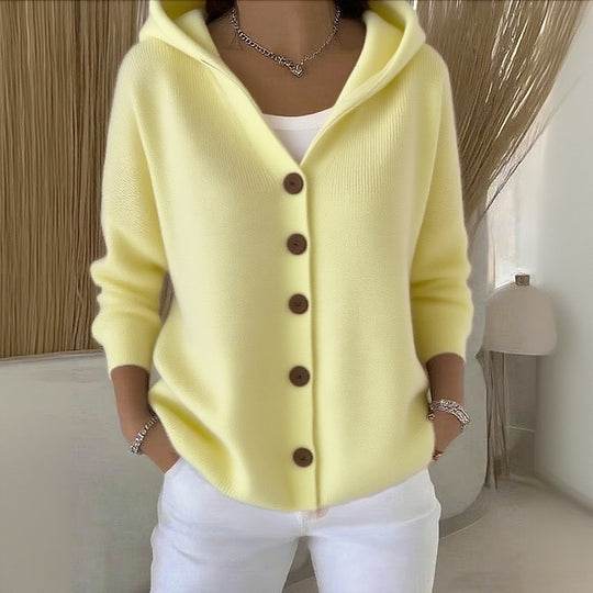 MARIA - Cardigan autunnale in cotone