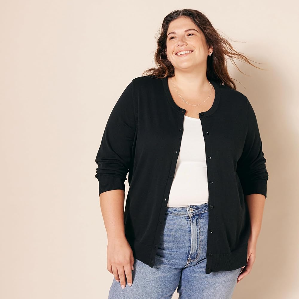 Saphira - Cardigan leggero in cotone per ogni stagione