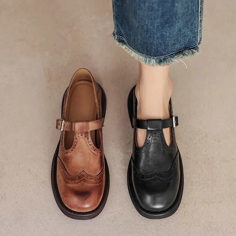 MARY JANES - Elegante Scarpa in Pelle