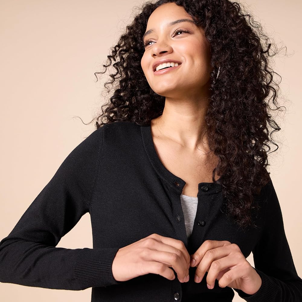 Saphira - Cardigan leggero in cotone per ogni stagione