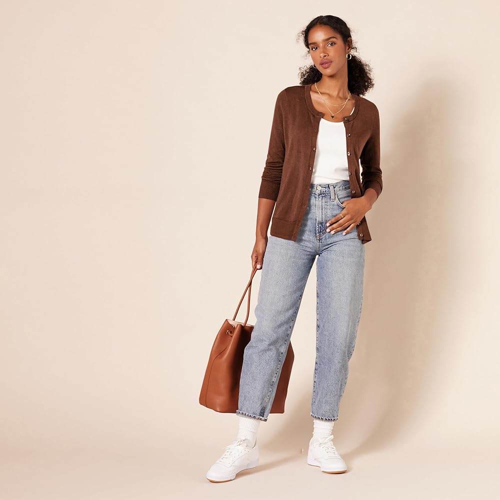 Saphira - Cardigan leggero in cotone per ogni stagione
