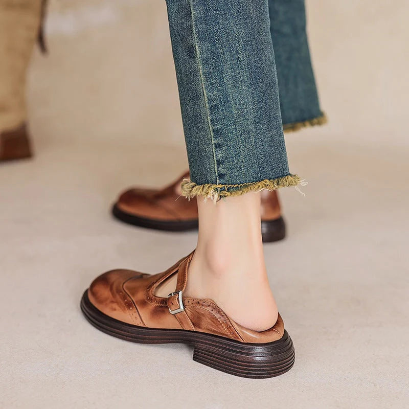 MARY JANES - Elegante Scarpa in Pelle