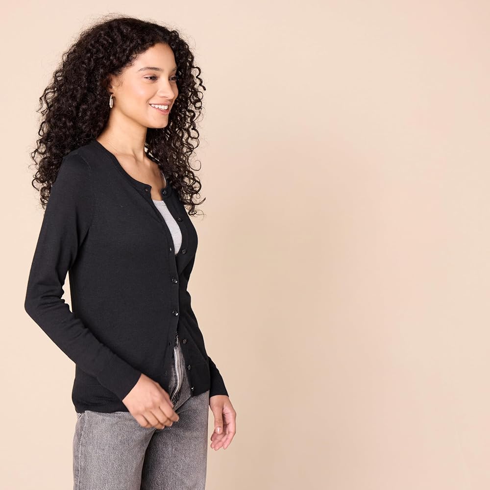 Saphira - Cardigan leggero in cotone per ogni stagione