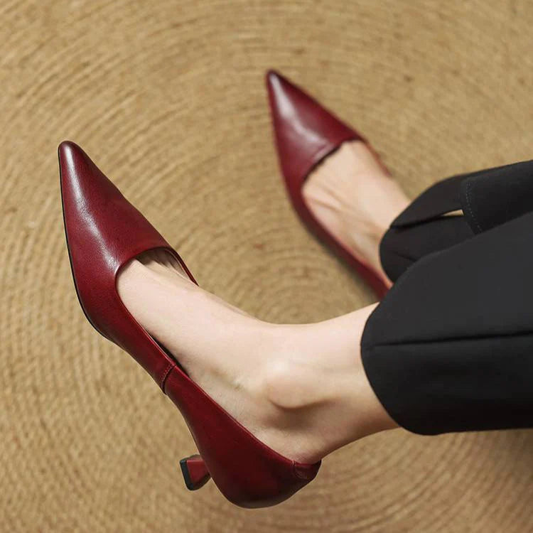 KELLY - Décolleté in vera pelle