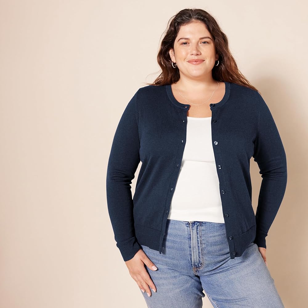 Saphira - Cardigan leggero in cotone per ogni stagione