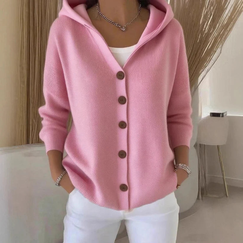 MARIA - Cardigan autunnale in cotone