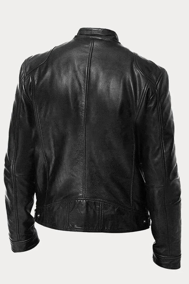 SCOTT - Giacca in pelle
