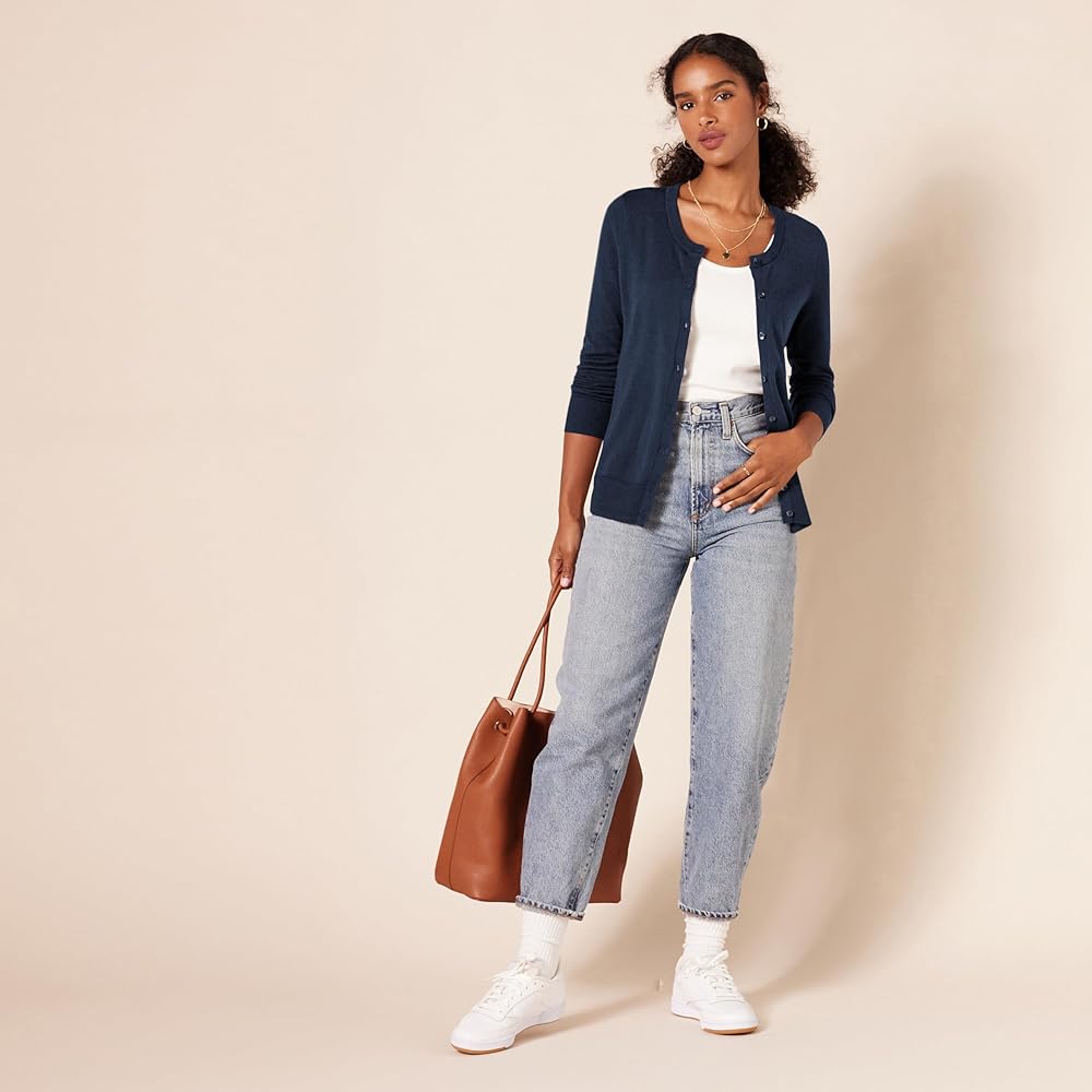 Saphira - Cardigan leggero in cotone per ogni stagione