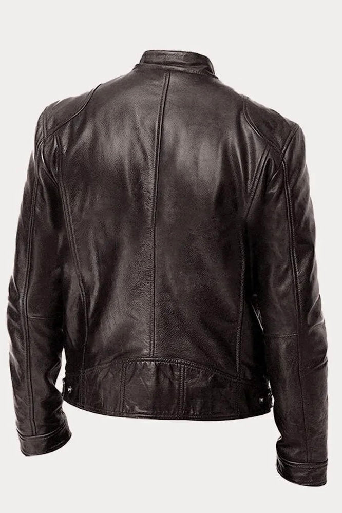 SCOTT - Giacca in pelle