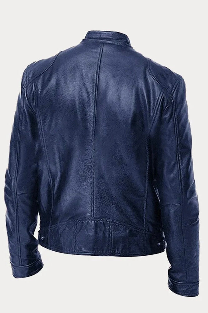 SCOTT - Giacca in pelle